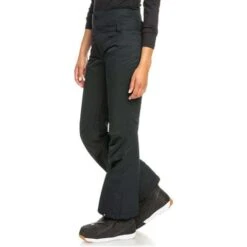 Roxy Diversion Pant - Women's -Ski Series fw23 roxy womensdiversionpant trueblack 2