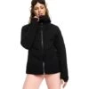 Roxy Dusk Warmlink Jacket - Women's -Ski Series fw23 roxy womensduskwarmlinkjacket trueblack 1