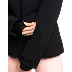 Roxy Dusk Warmlink Jacket - Women's -Ski Series fw23 roxy womensduskwarmlinkjacket trueblack 6