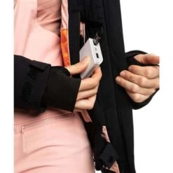 Roxy Dusk Warmlink Jacket - Women's -Ski Series fw23 roxy womensduskwarmlinkjacket trueblack 8