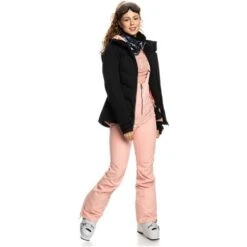 Roxy Dusk Warmlink Jacket - Women's -Ski Series fw23 roxy womensduskwarmlinkjacket trueblack 9