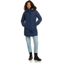 Roxy Ellie Warmlink Jacket - Women's -Ski Series fw23 roxy womenselliewarmlinkjacket medievalblue 3