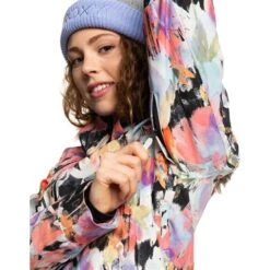 Roxy Jet Ski Jacket - Women's -Ski Series fw23 roxy womensjetskijacket trueblacktenderness 4