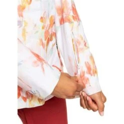 Roxy Jetty Jacket - Women's -Ski Series fw23 roxy womensjettyjacket brightwhitetnederness 5