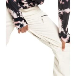 Roxy Nadia Pant - Women's -Ski Series fw23 roxy womensnadiapant egret 4