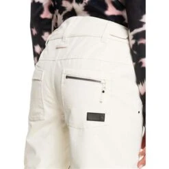 Roxy Nadia Pant - Women's -Ski Series fw23 roxy womensnadiapant egret 5