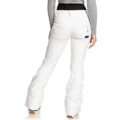 Roxy Rising High Pant - Women's -Ski Series fw23 roxy womensrisinghighpant brightwhite 3