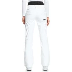 Roxy Rising High Short Pant - Women's -Ski Series fw23 roxy womensrisinghighshortpant brightwhite 2