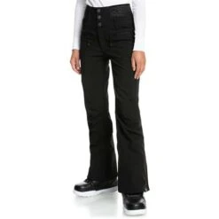 Roxy Rising High Short Pant - Women's - 2023 Model 5 Roxy Rising High Short Pant - Women's - 2023 Model -Ski Series fw23 roxy womensrisinghighshortpant trueblack 2