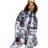 Roxy Ritual Jacket - Women's 2 Roxy Ritual Jacket - Women's -Ski Series fw23 roxy womensritualjacket trueblackfutureflower 1