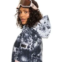 Roxy Ritual Jacket - Women's 16 Roxy Ritual Jacket - Women's -Ski Series fw23 roxy womensritualjacket trueblackfutureflower 5