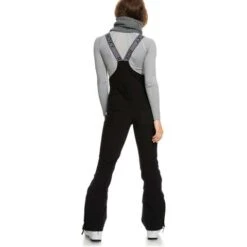 Roxy Summit Bib Pant - Women's -Ski Series fw23 roxy womenssummitbibpant trueblack 2