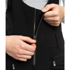 Roxy Summit Bib Pant - Women's -Ski Series fw23 roxy womenssummitbibpant trueblack 5