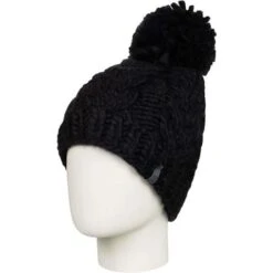 Roxy Winter Beanie - Women's 8 Roxy Winter Beanie - Women's -Ski Series fw23 roxy womenswinterbeanie trueblack 1