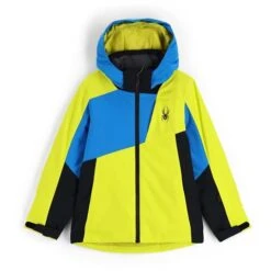 Spyder Ambush Jacket - Boy's 27 Spyder Ambush Jacket - Boy's -Ski Series fw23 spyder boysambushjacket citron