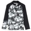 Spyder Treeline Zip T-Neck - Boy's -Ski Series fw23 spyder boystreelineziptneck treeline 1