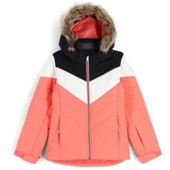 Spyder Lola Jacket - Girl's 41 Spyder Lola Jacket - Girl's -Ski Series fw23 spyder girlslolajacket tropic