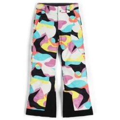Spyder Olympia Pant - Girl's 40 Spyder Olympia Pant - Girl's -Ski Series fw23 spyder girlsolympiapant landscapemulti