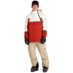 Spyder All Out Anorak - Men's -Ski Series fw23 spyder mensalloutanorak rooibostea 3