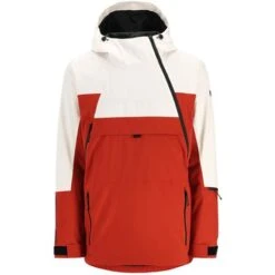 Spyder All Out Anorak - Men's -Ski Series fw23 spyder mensalloutanorak rooibostea 4