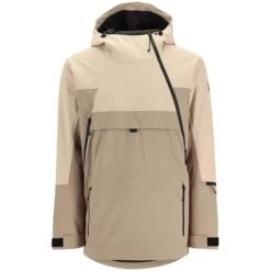 Spyder All Out Anorak - Men's -Ski Series fw23 spyder mensalloutanorak timberwolf 6