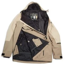 Spyder All Out Anorak - Men's -Ski Series fw23 spyder mensalloutanorak timberwolf 7