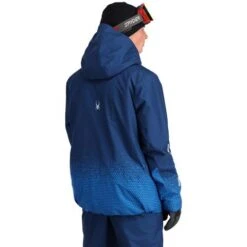 Spyder Anthem GTX Insulated Jacket - Men's -Ski Series fw23 spyder mensanthemgtxinsulatedjacket fadedgeocollegiate 2