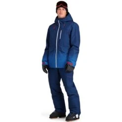 Spyder Anthem GTX Insulated Jacket - Men's -Ski Series fw23 spyder mensanthemgtxinsulatedjacket fadedgeocollegiate 3