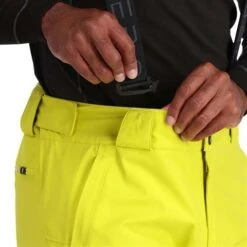 Spyder Dare GTX Insulated Pant - Men's -Ski Series fw23 spyder mensdaregtxinsulatedpant citron 4