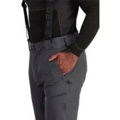 Spyder Dare GTX Insulated Pant - Men's -Ski Series fw23 spyder mensdaregtxinsulatedpant ebony 4