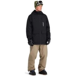 Spyder Field GTX Jacket - Men's -Ski Series fw23 spyder mensfieldgtxjacket black 3