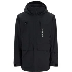 Spyder Field GTX Jacket - Men's -Ski Series fw23 spyder mensfieldgtxjacket black 4