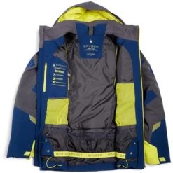 Spyder Men's Leader GTX Jacket | Buckmans -Ski Series fw23 spyder mensleadergtxjacket abysscitron 8
