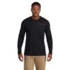 Spyder Logo Tech Long Sleeve T-Shirt - Men's 2 Spyder Logo Tech Long Sleeve T-Shirt - Men's -Ski Series fw23 spyder menslogotechlongsleevetshirt black 1