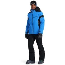 Spyder Monterosa GTX Jacket - Men's -Ski Series fw23 spyder mensmonterosagtxjacket collegiate 3