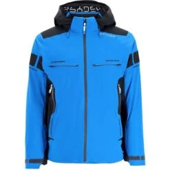 Spyder Monterosa GTX Jacket - Men's -Ski Series fw23 spyder mensmonterosagtxjacket collegiate 4