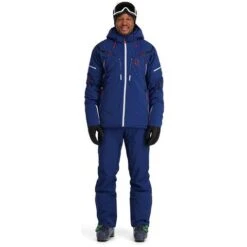 Spyder Pinnacle GTX Jacket - Men's -Ski Series fw23 spyder menspinnaclegtxjacket abyss 5