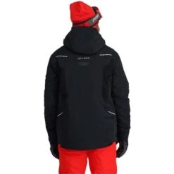 Spyder Pinnacle GTX Jacket - Men's -Ski Series fw23 spyder menspinnaclegtxjacket black 2