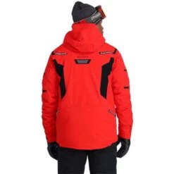 Spyder Pinnacle GTX Jacket - Men's -Ski Series fw23 spyder menspinnaclegtxjacket volcano 2