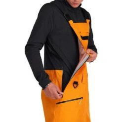 Spyder Sanction Bib - Men's -Ski Series fw23 spyder menssanctionbib desertsun 4