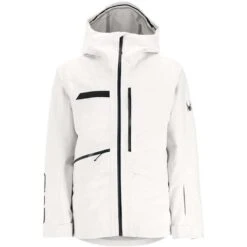 Spyder Sanction Jacket - Men's 36 Spyder Sanction Jacket - Men's -Ski Series fw23 spyder menssanctionjacket vanillaice 4