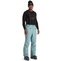 Spyder Sentinel GTX Tailored Fit Pant - Men's -Ski Series fw23 spyder menssentinelgtxtailoredfitpant tundra 2