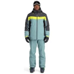 Spyder Seventy - Eight Jacket - Men's -Ski Series fw23 spyder mensseventyeightjacket ebonytundra 3