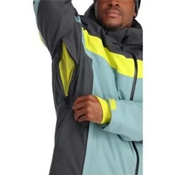 Spyder Seventy - Eight Jacket - Men's -Ski Series fw23 spyder mensseventyeightjacket ebonytundra 4