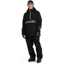 Spyder Signal GTX Insulated Anorak - Men's 24 Spyder Signal GTX Insulated Anorak - Men's -Ski Series fw23 spyder menssignalgtxinsulatedanorak black 3