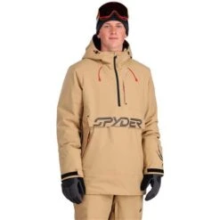 Spyder Signal GTX Insulated Anorak - Men's 32 Spyder Signal GTX Insulated Anorak - Men's -Ski Series fw23 spyder menssignalgtxinsulatedanorak tannin 1