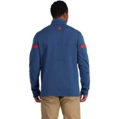 Ski Series -Ski Series fw23 spyder mensspeedfullzipfleecejacket abyssvolcano 2