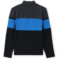 Spyder Speed Half Zip Fleece Jacket - Men's 19 Spyder Speed Half Zip Fleece Jacket - Men's -Ski Series fw23 spyder mensspeedhalfzipfleecejacket blackcollegiate 2