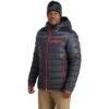Spyder Timeless Hoodie Down Jacket - Men's 2 Spyder Timeless Hoodie Down Jacket - Men's -Ski Series fw23 spyder menstimelesshoodiedownjacket ebony 1
