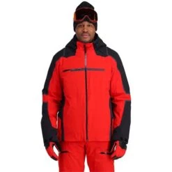 Spyder Titan GTX Jacket - Men's -Ski Series fw23 spyder menstitangtxjacket volcanoblack 1